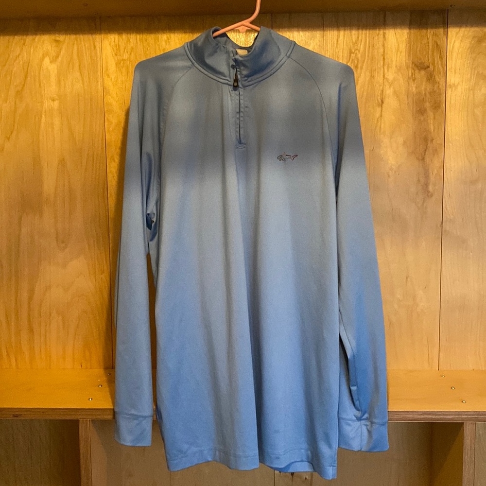Greg Norman 1/2zip Golf long sleeve mens Large